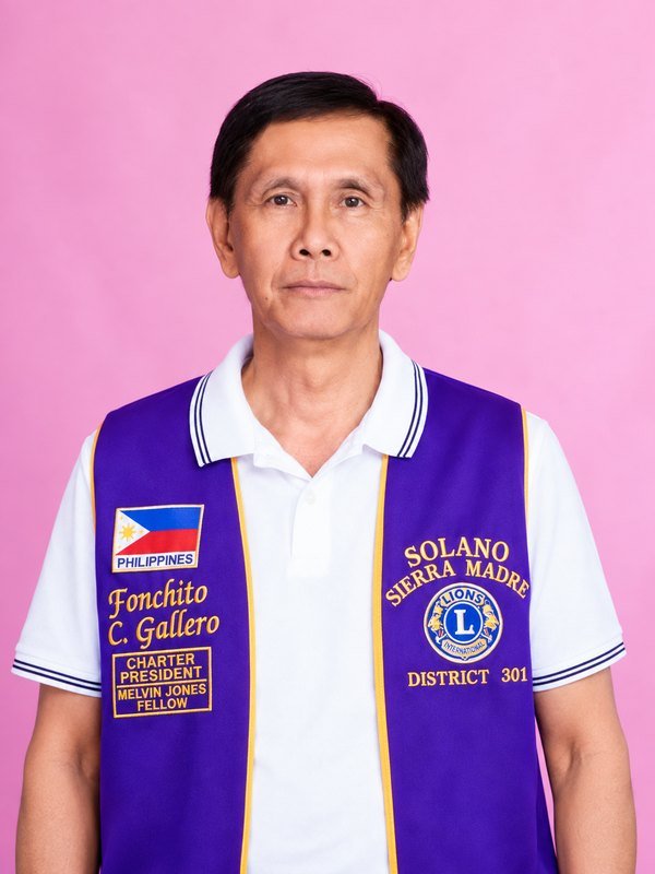Fonchito C. Gallevo, First Vice District Governor