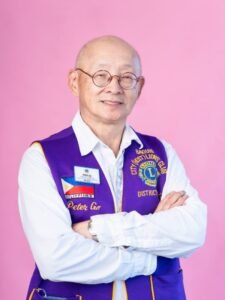PDG Peter U. Go, Lions Clubs International Foundation Coordinator