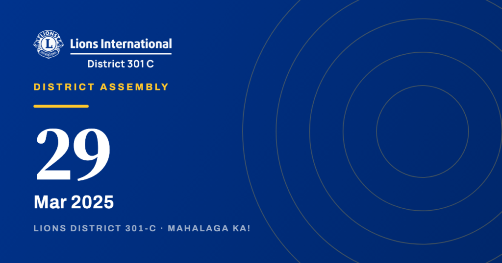 3rd District General Assembly, Calasiao Sports Complex, Calasiao, Pangasinan