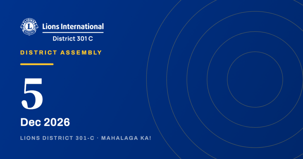 2nd District General Assembly and Christmas Party: Alagaan ang Distrito, Baguio City