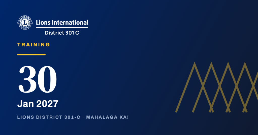 Lionism 101 Caravan: Pangasinan, Pangasinan