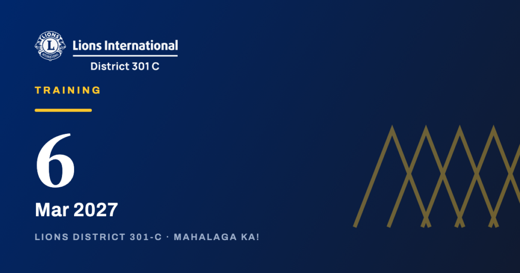 Lionism 101 Caravan: La Union, La Union