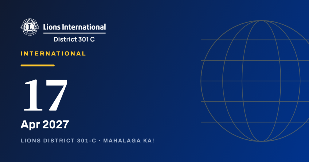 Lions International World Induction Day, District-wide